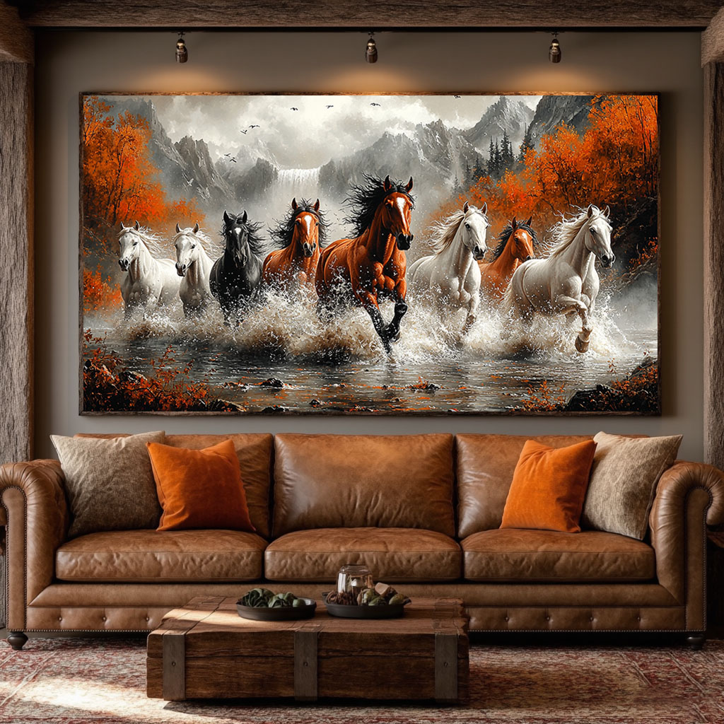 Tranh 8 Con Ngựa - Bát Mã Phiên Giang | TN16