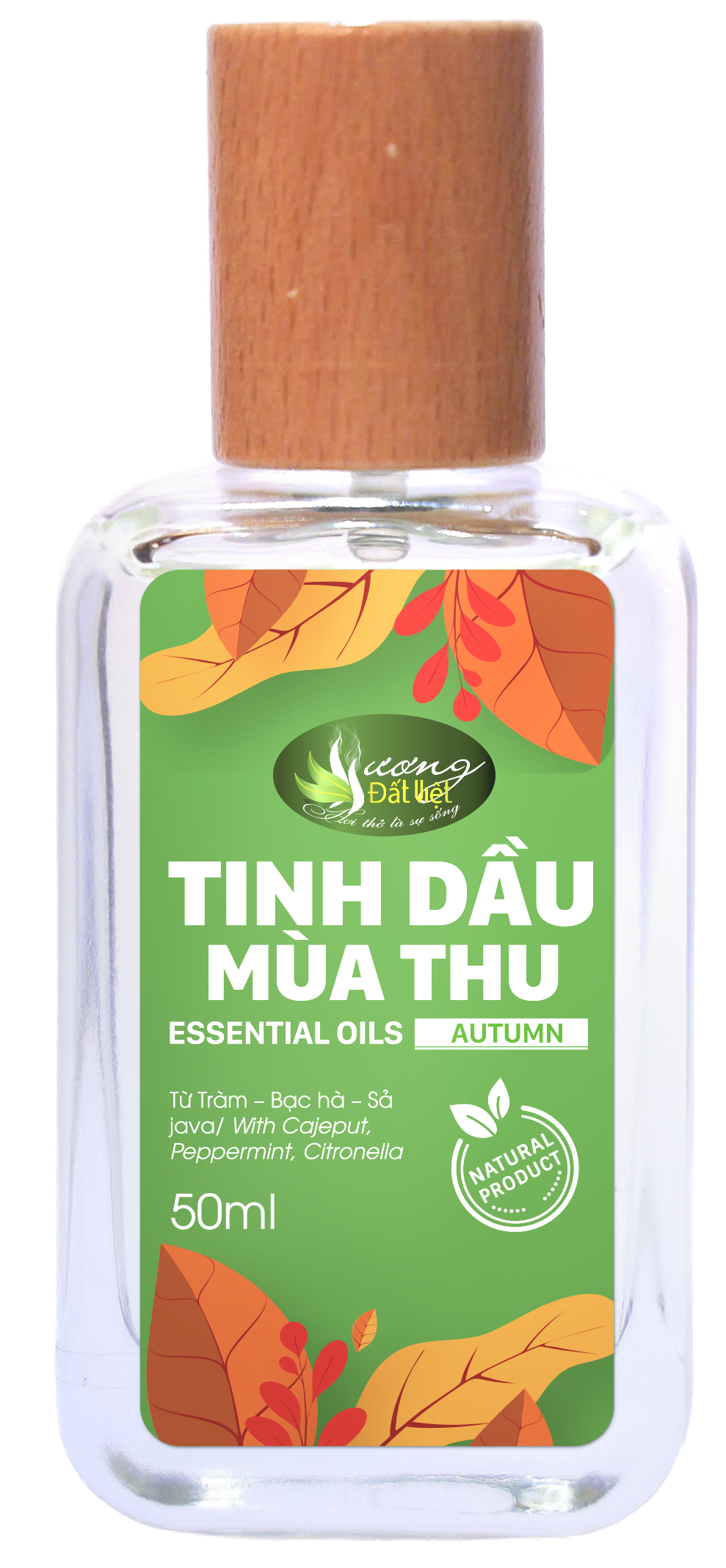Tinh dầu mùa thu 50ml-Mẫu vuông