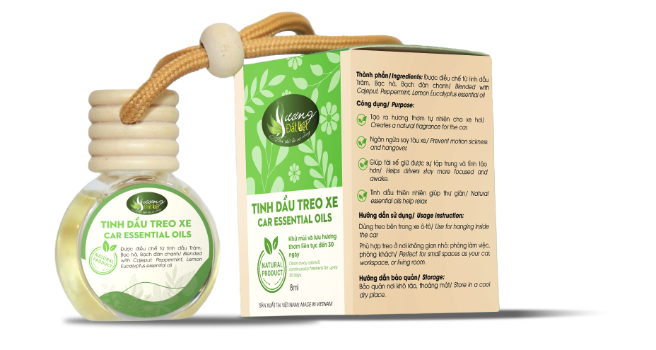 Tinh dầu treo xe 8ml