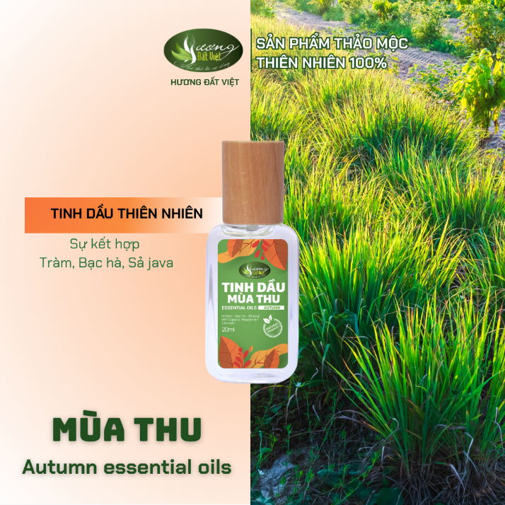 Tinh dầu mùa thu 50ml-Mẫu vuông