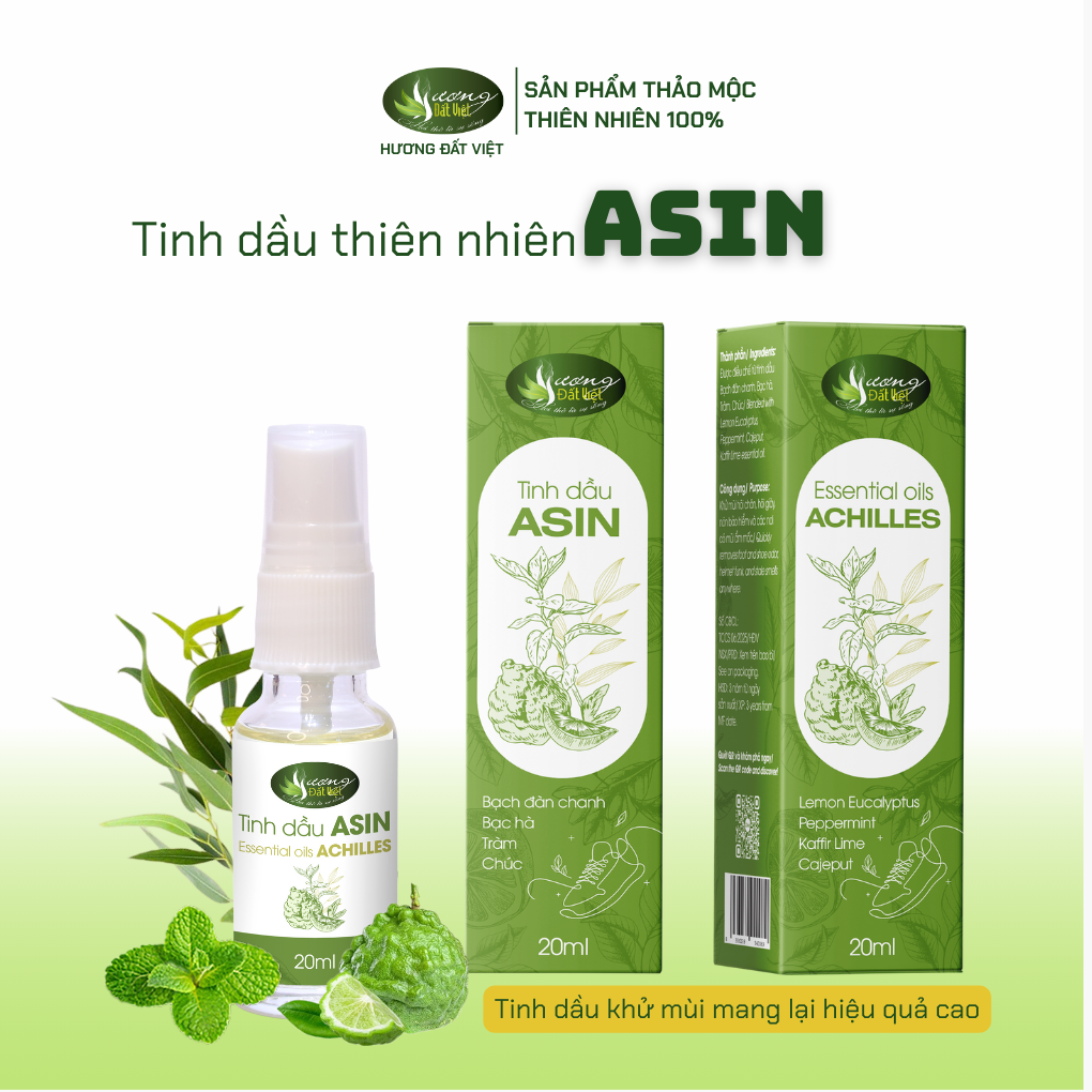 Tinh dầu ASin 20ml-Mẫu mới