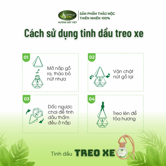 Tinh dầu treo xe 8ml