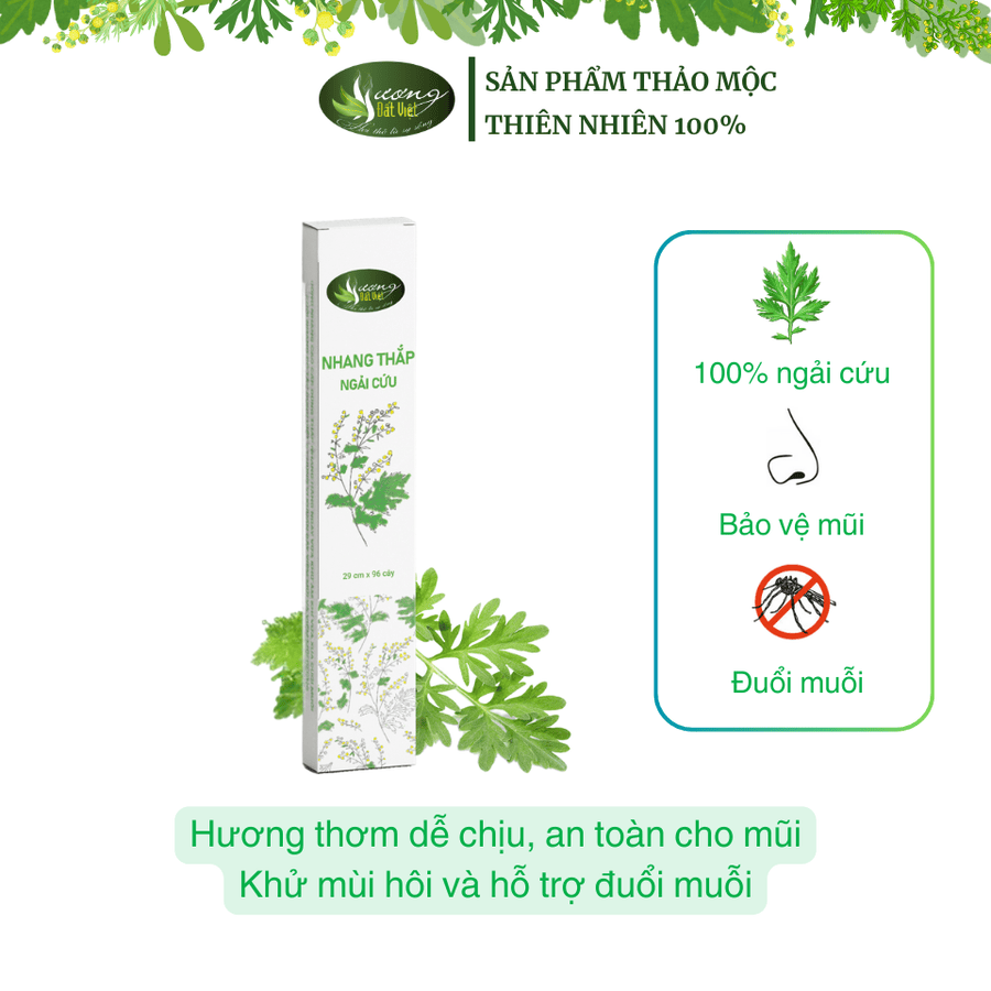 Nhang thắp Ngải cứu (20cm)