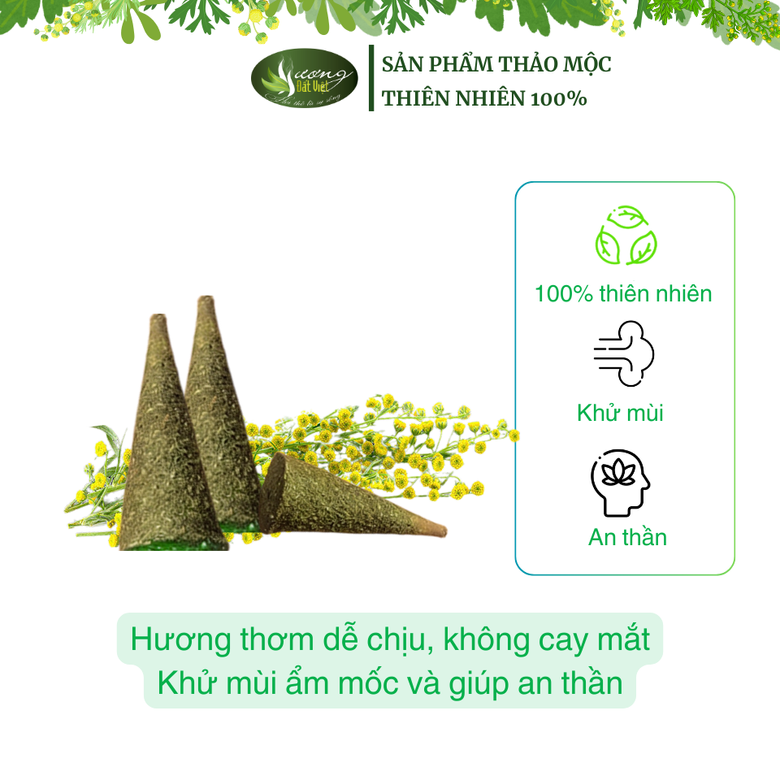 Nụ xông thanh lọc không khí