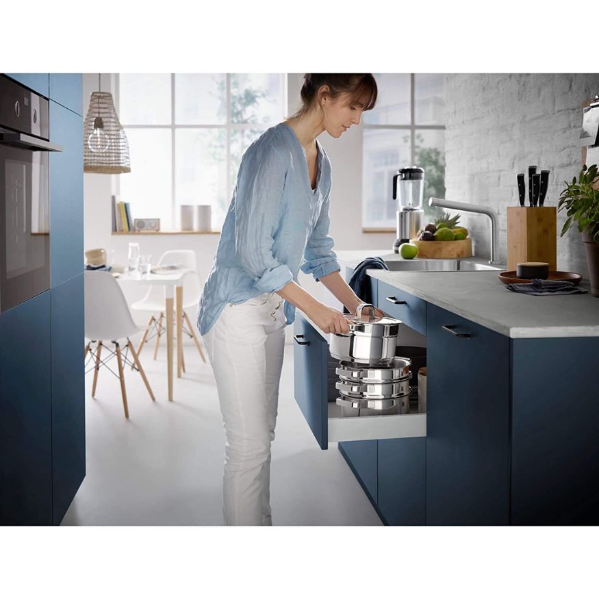Bộ nồi WMF Compact Cuisine set 4 có xửng hấp - 0798046380