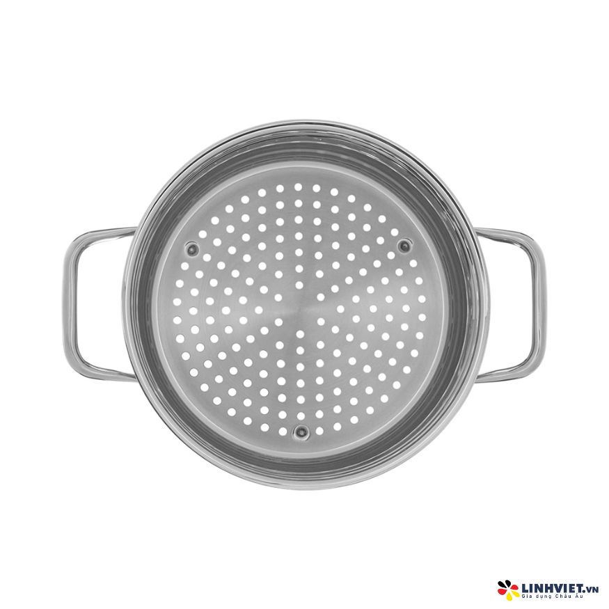 Bộ nồi WMF Compact Cuisine set 4 có xửng hấp - 0798046380