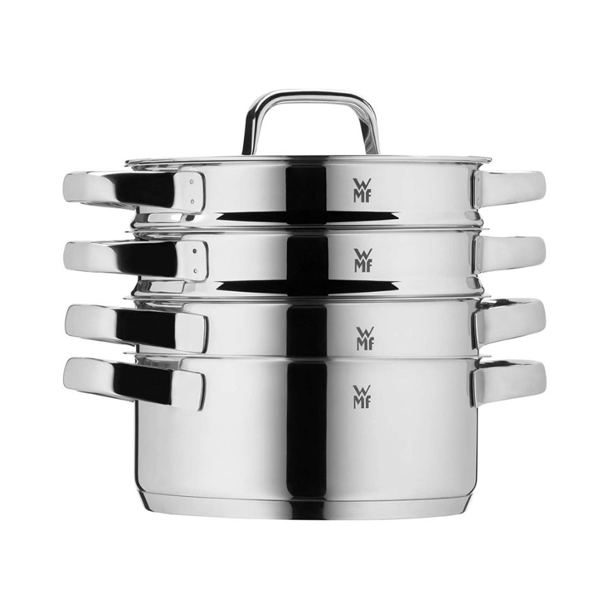 Bộ nồi WMF Compact Cuisine set 4 có xửng hấp - 0798046380