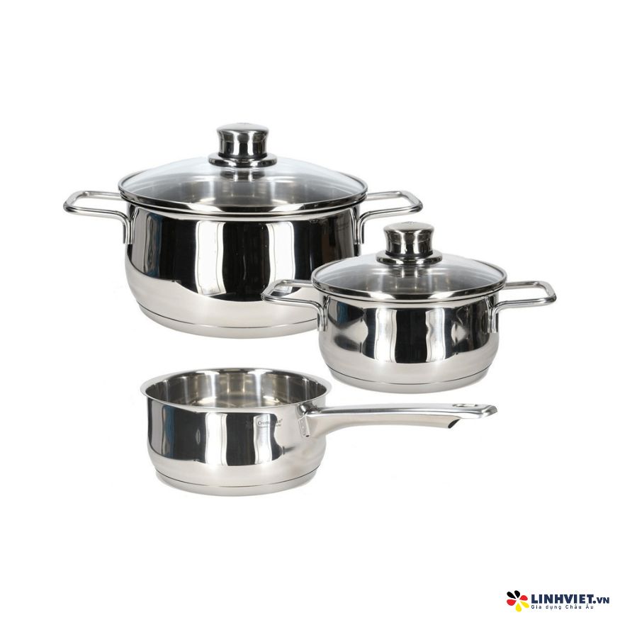Bộ nồi WMF Diadem Plus 3 món (2 nồi 1 quánh) - 0730299990