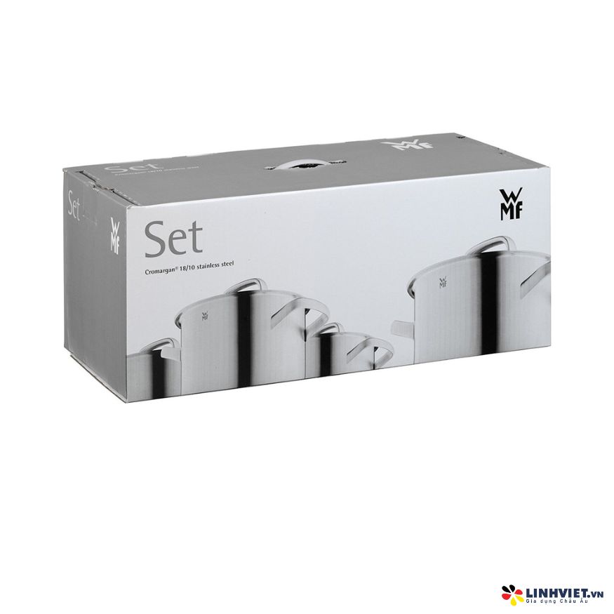 Bộ nồi WMF Diadem Plus 3 món (2 nồi 1 quánh) - 0730299990