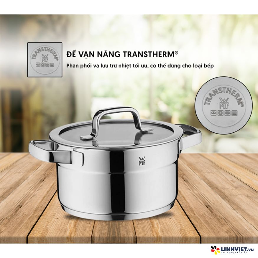 Bộ Nồi WMF Compact Cuisine set 4 nồi - 0790046380