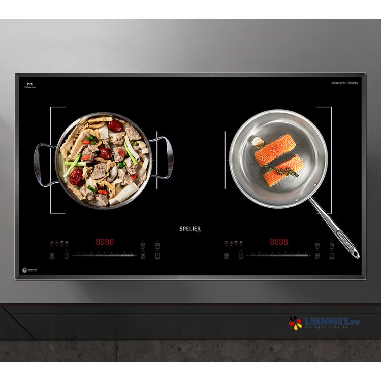 Bếp từ đôi Spelier SPM-T99K Plus