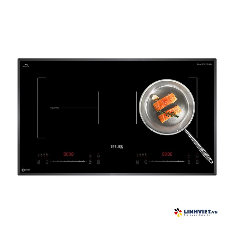 Bếp từ đôi Spelier SPM-T99K Plus
