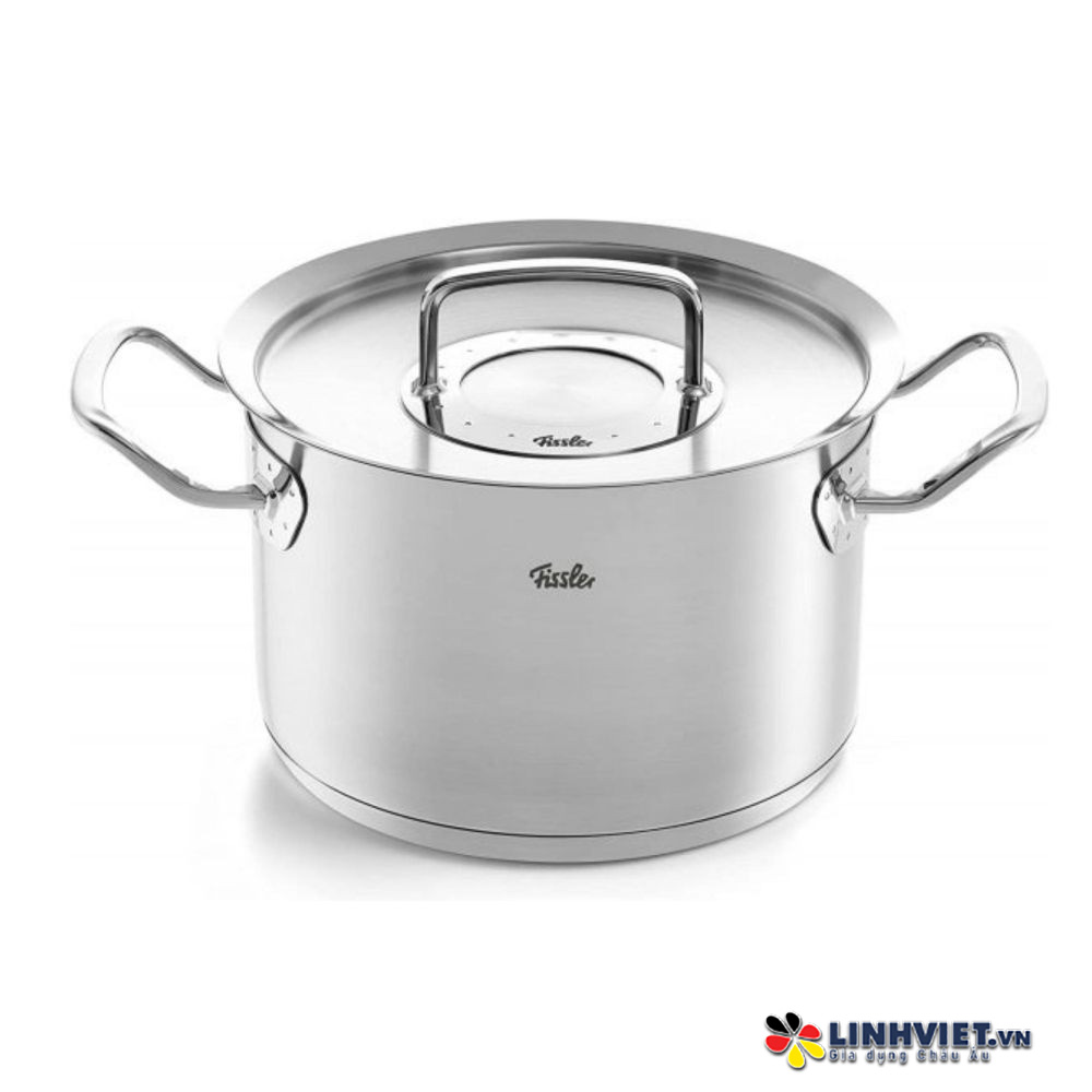 Bộ nồi Fissler Original Profi Collection 5 (4 nồi 1 quánh, nắp inox)
