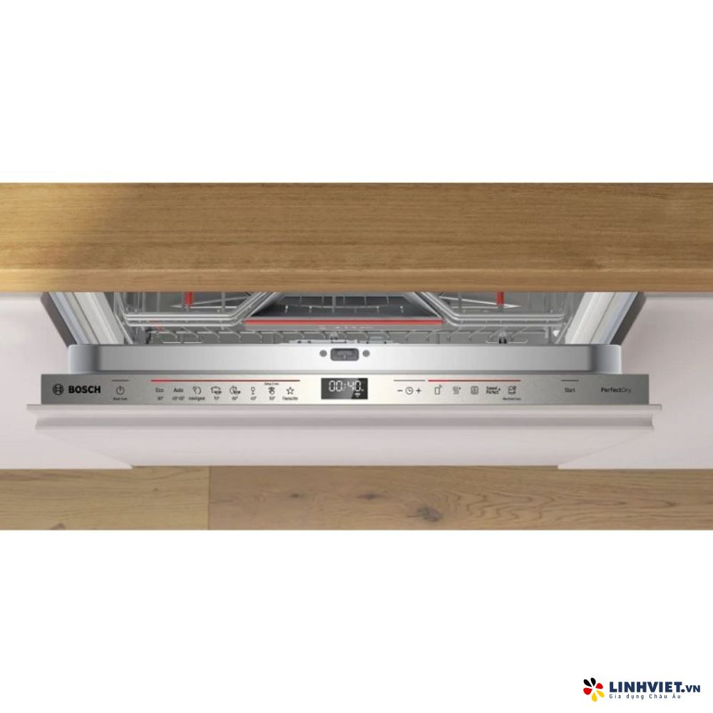 Máy rửa bát âm toàn phần Bosch SMV6ZCX16E-Series 6-Zeolith