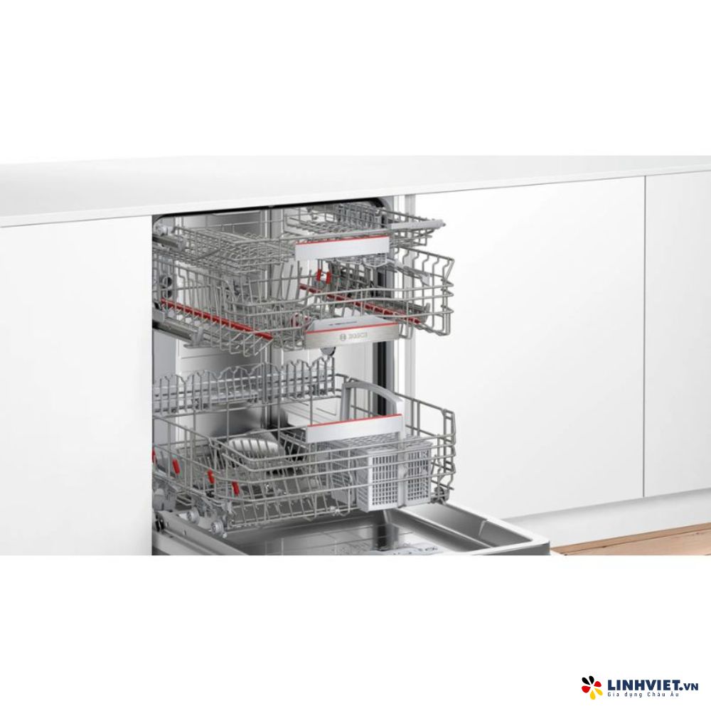 Máy rửa bát âm toàn phần Bosch SMV6ZCX16E-Series 6-Zeolith