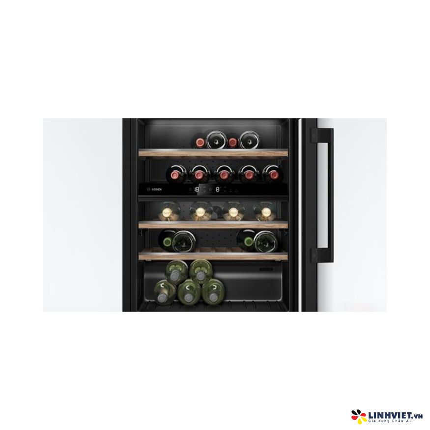 Tủ bảo quản rượu vang âm tủ Bosch KUW21AHG0 - Series 6