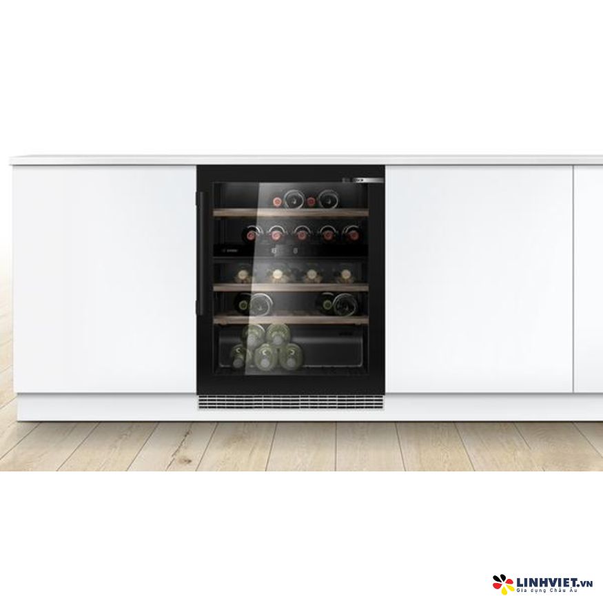 Tủ bảo quản rượu vang âm tủ Bosch KUW21AHG0 - Series 6