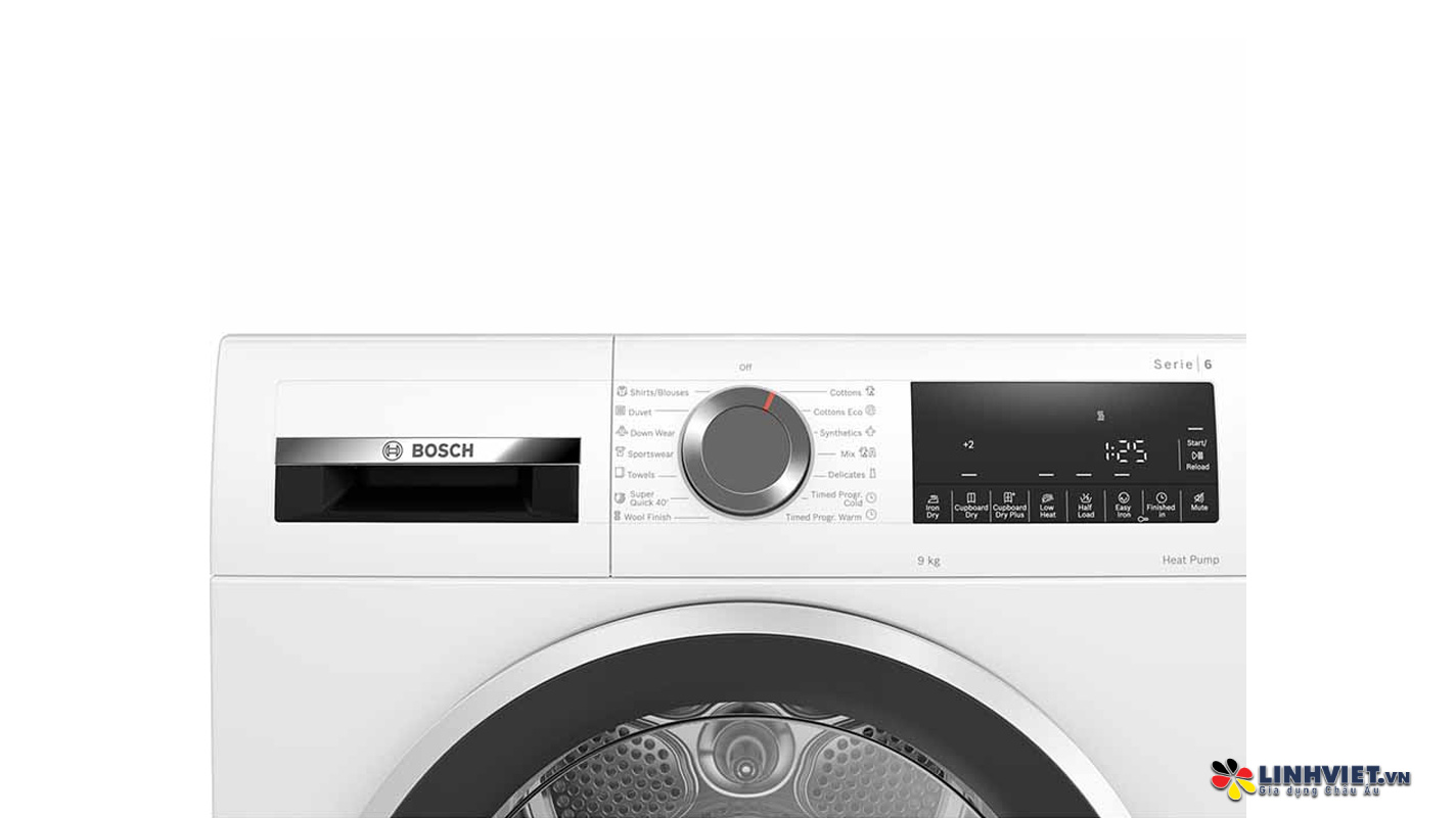 Máy Sấy Tụ hơi bơm nhiệt WQG24200SG Series 6 - 9kg