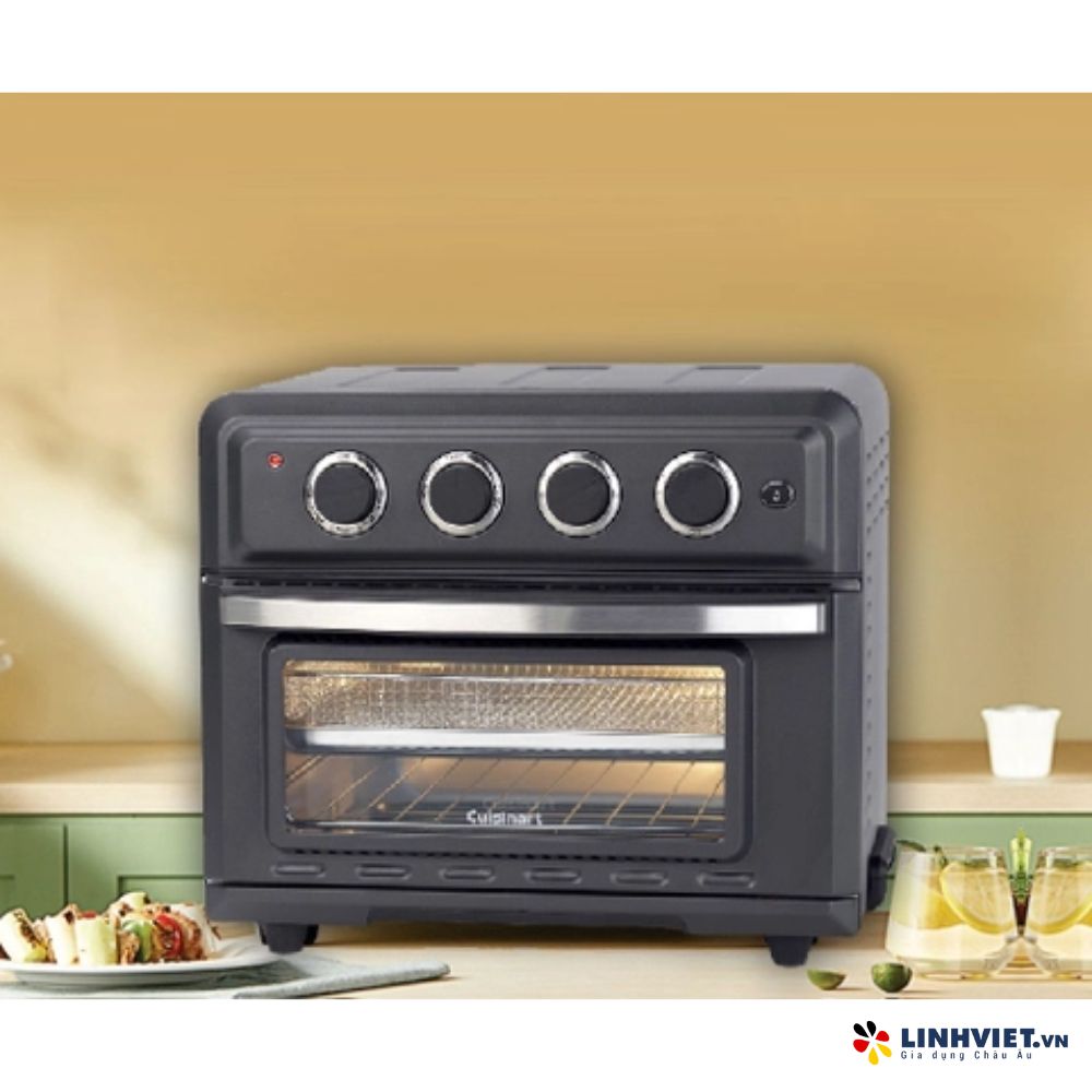 Lò nướng đa năng có chức năng chiên không dầu Cuisinart TOA60U 17L
