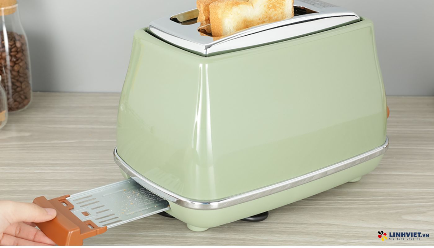 Máy nướng bánh mì Delonghi CTOV2103.GR