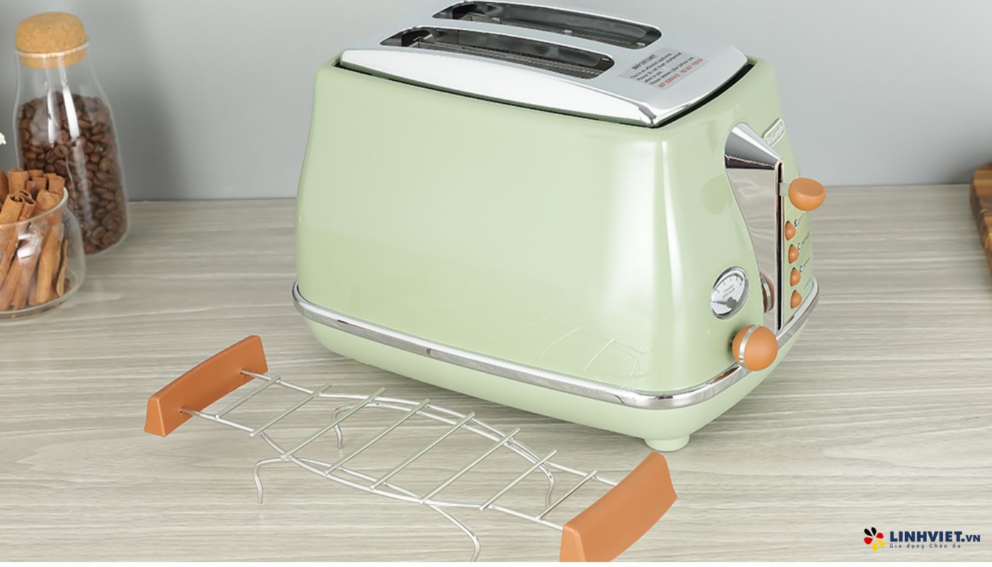 Máy nướng bánh mì Delonghi CTOV2103.GR