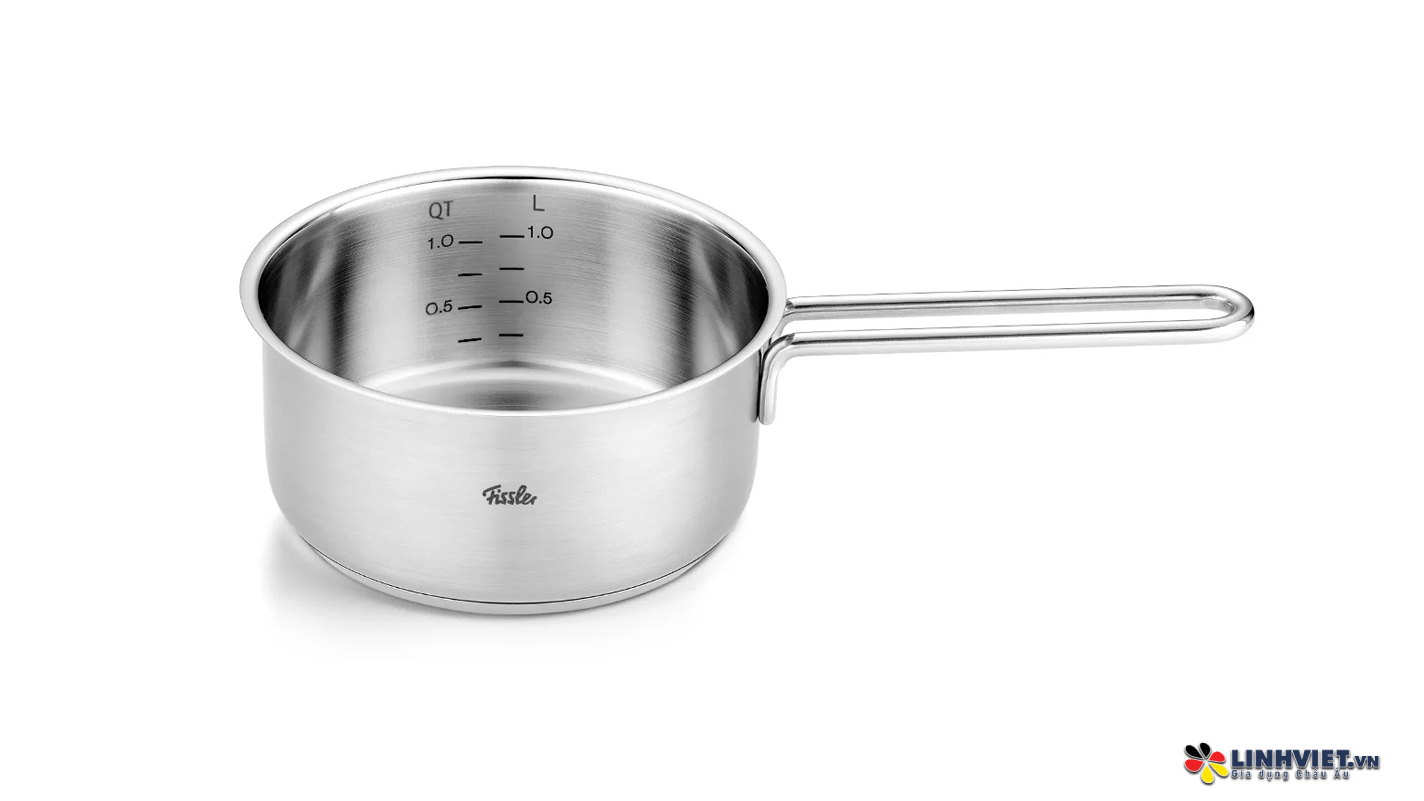 Bộ Nồi Fissler Pure 5 Món Nắp Inox Có Quánh 086-114-05-000