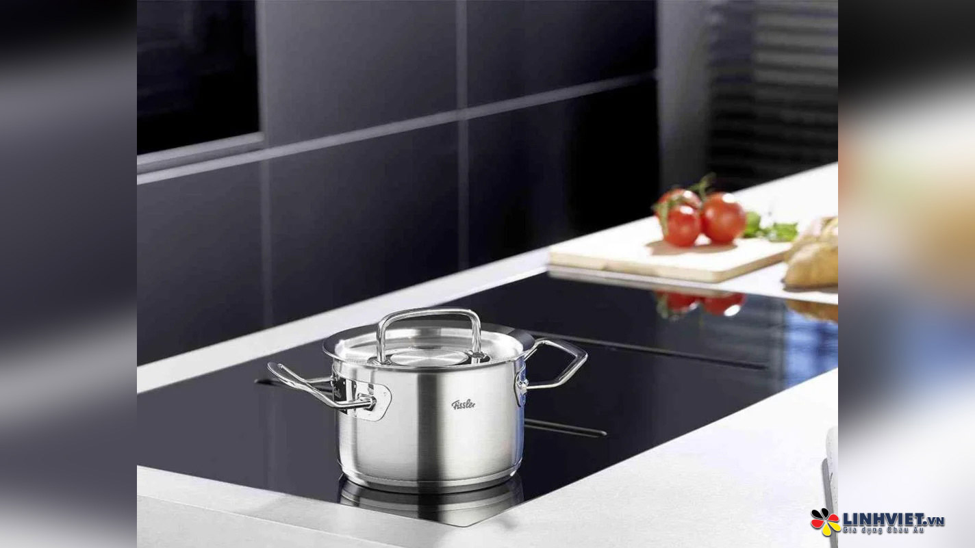 Bộ Nồi Fissler Pure 5 Món Nắp Inox Có Quánh 086-114-05-000
