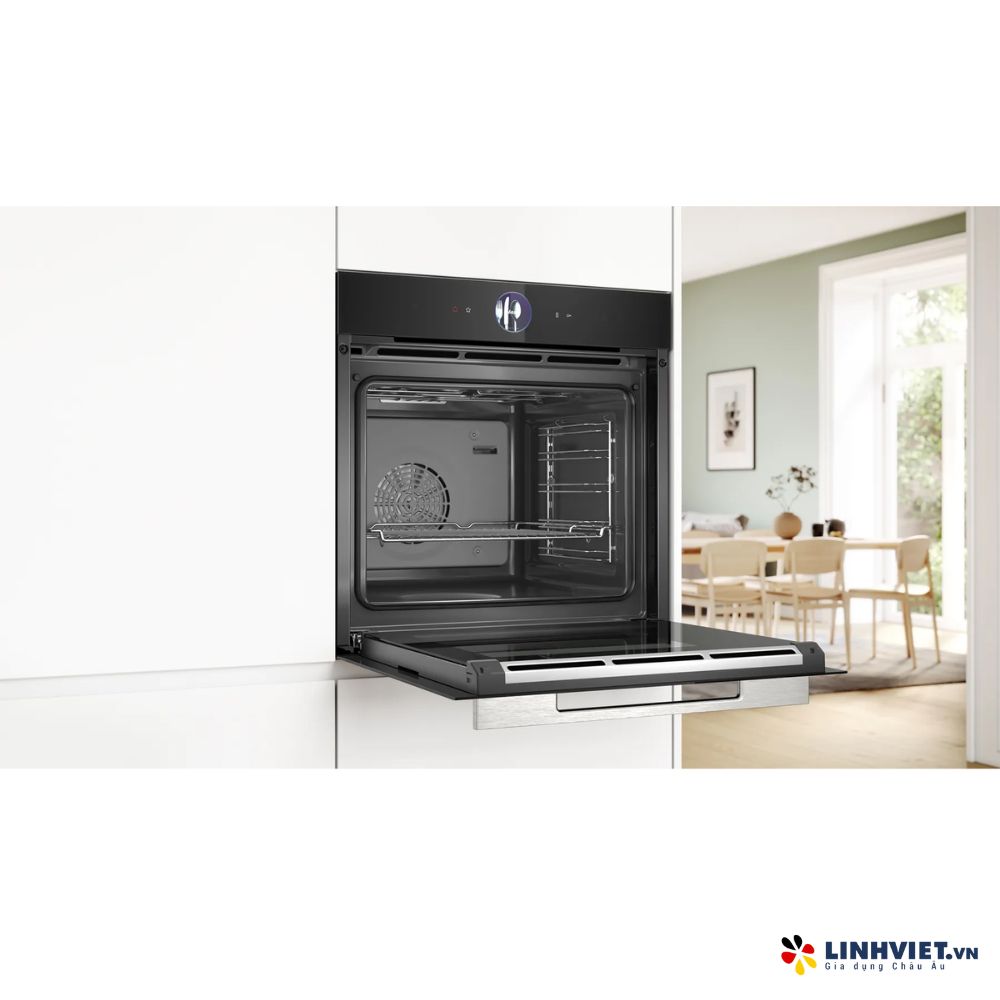 Lò nướng kèm hấp Bosch HSG7361B1-Serie 8