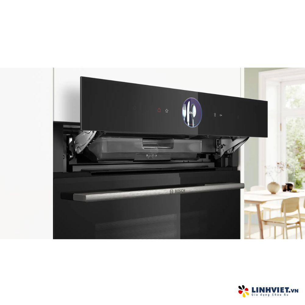 Lò nướng kèm hấp Bosch HSG7361B1-Serie 8