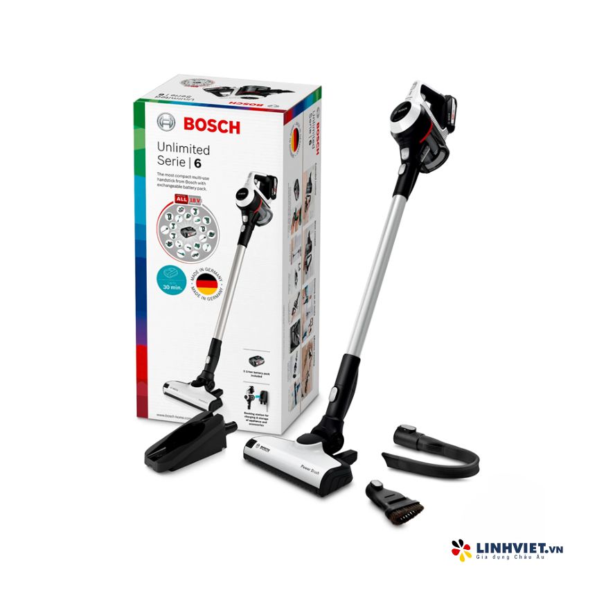 MÁY HÚT BỤI KHÔNG DÂY Bosch BCS61113 SERIE 6 UNLIMITED