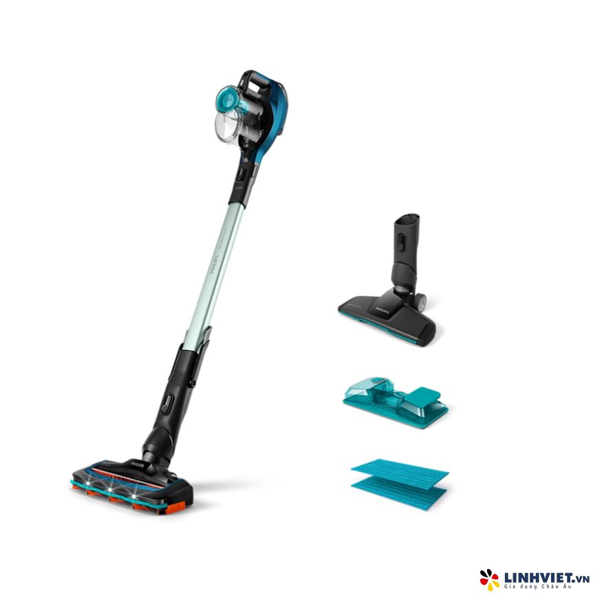 Máy hút bụi lau nhà không dây Philips FC6728/01 SpeedPro Aqua