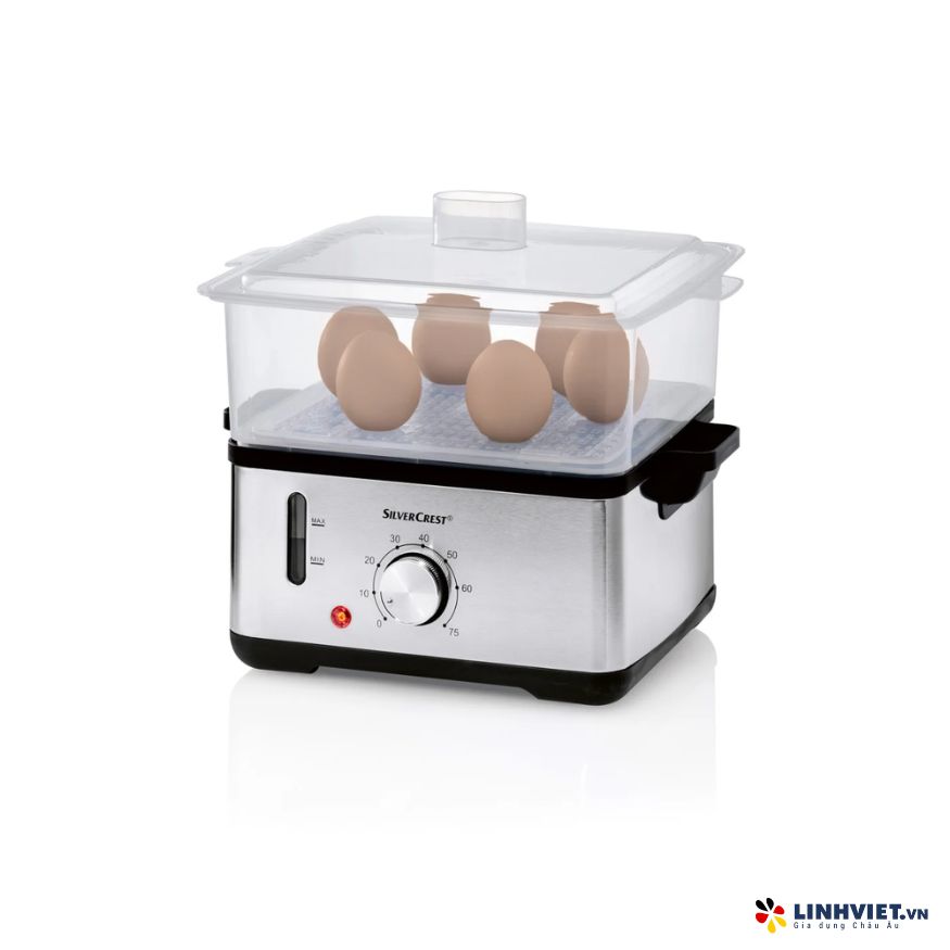Nồi hấp SILVERCREST SDG 950 D4 - màu inox
