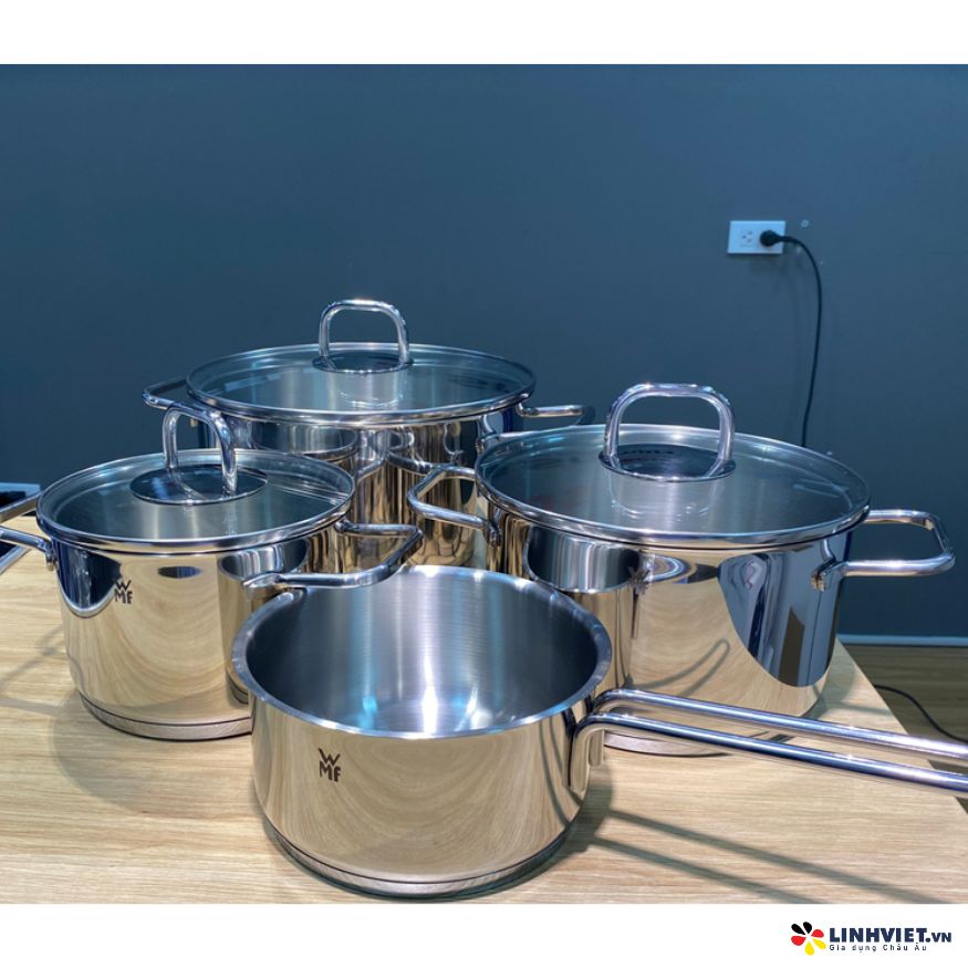 Bộ nồi WMF Inspiration Set 4 (3 nồi 1 quánh)