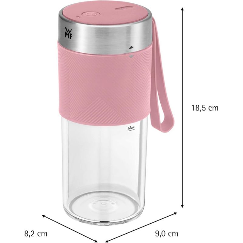 Máy xay sinh tố WMF BLD KITCHENMINIS MIX ON THE GO màu hồng