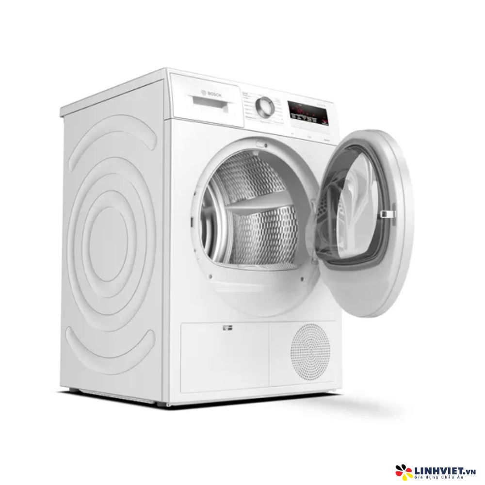Máy sấy bơm nhiệt Bosch WTH85V0GPL - series 4 - 8 kg