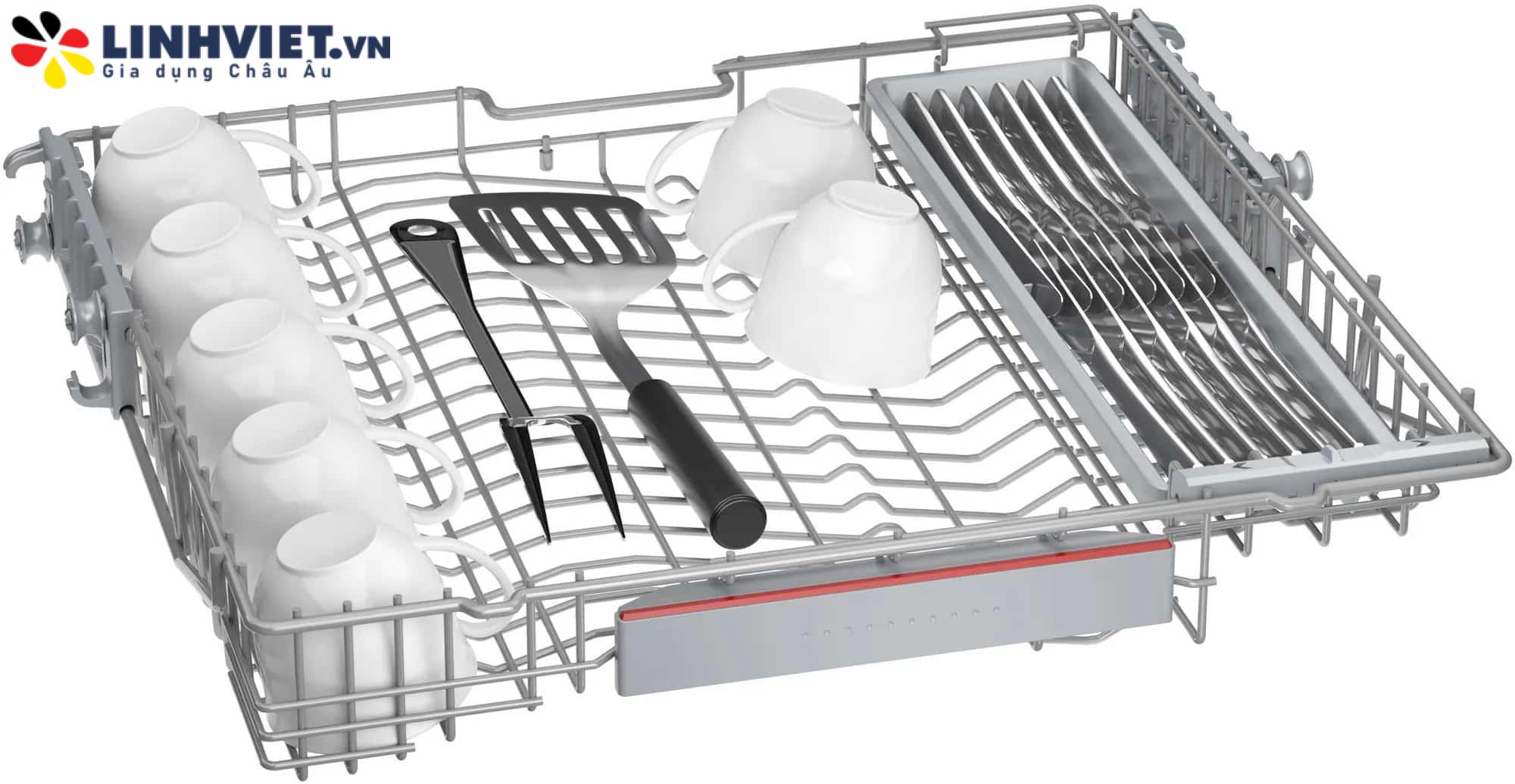 Máy rửa bát âm toàn phần Bosch SMH6ZDX00E - Serie 6 - Zeolith
