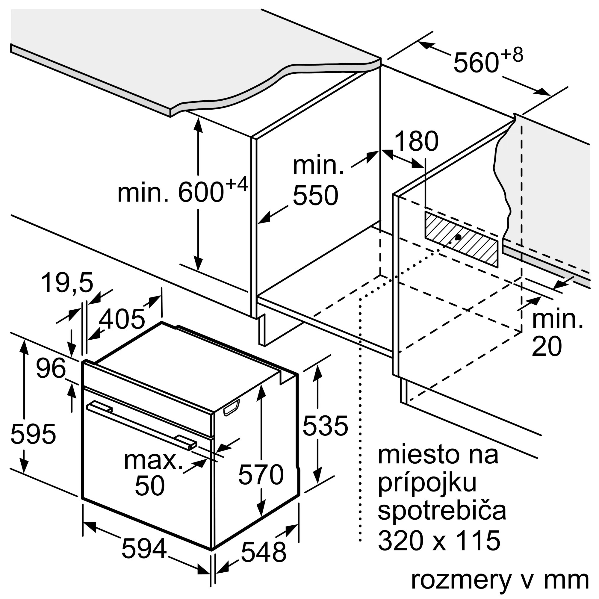 Lò nướng Bosch HRA512ES0-Serie 4