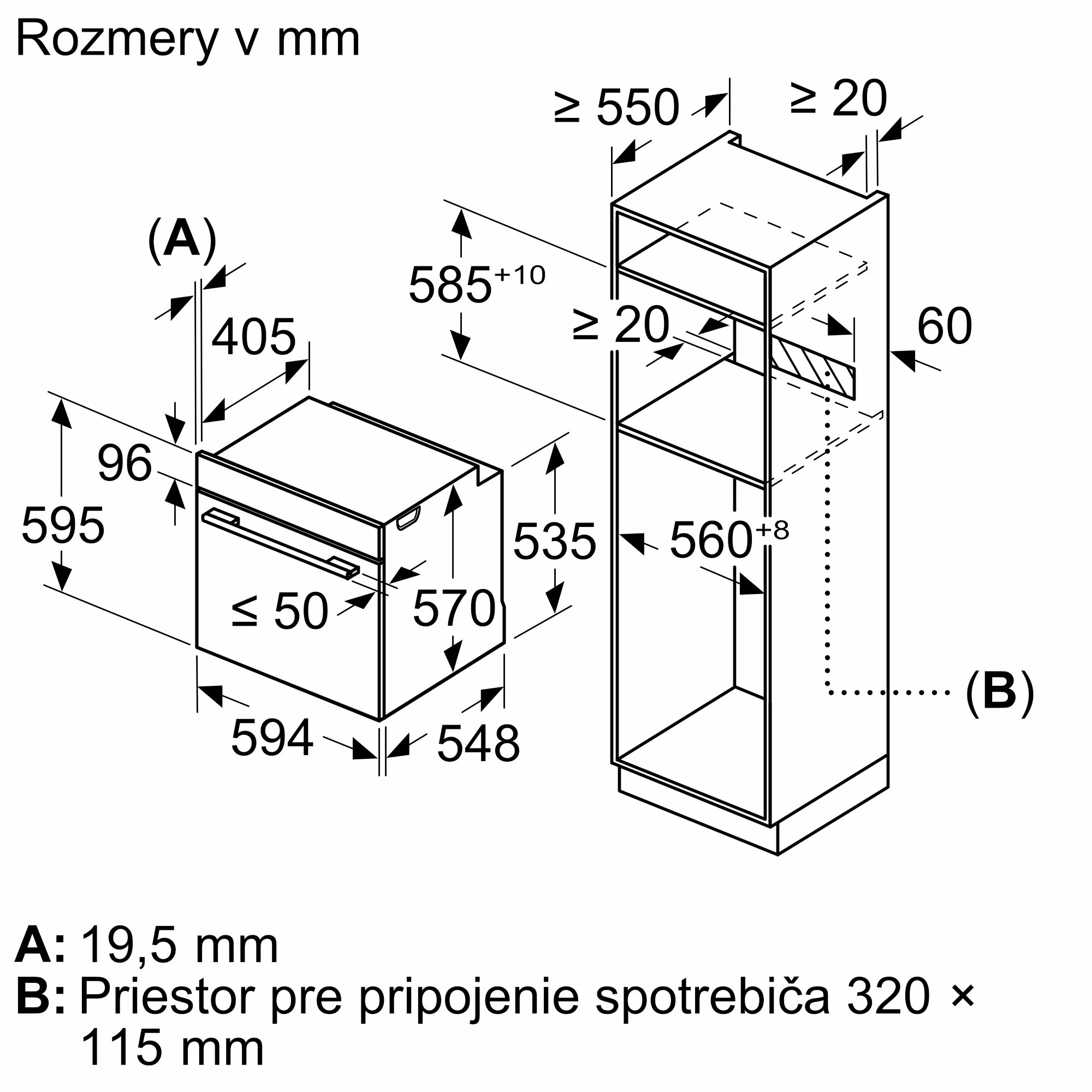 Lò nướng Bosch HRA512ES0-Serie 4