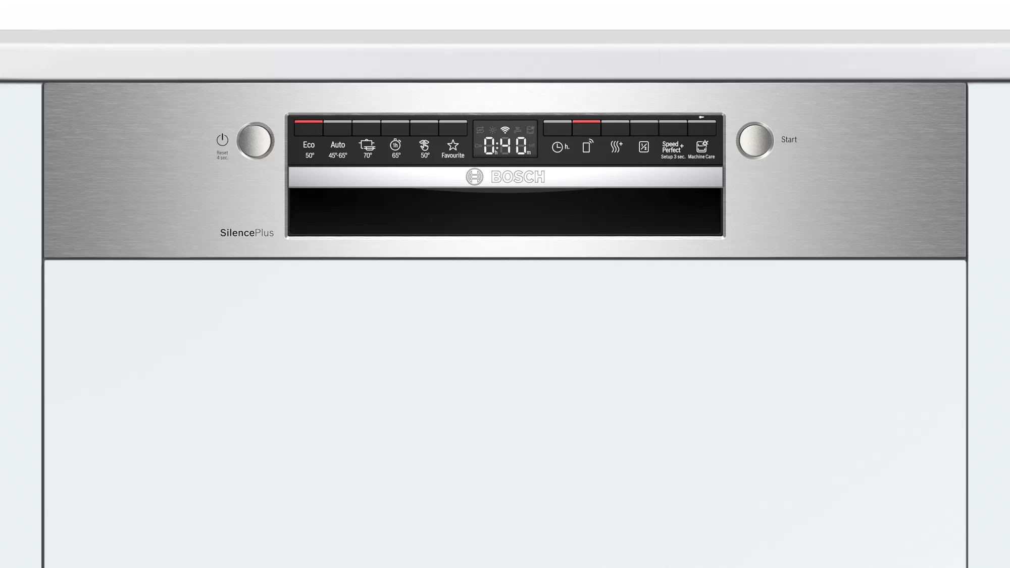 Máy rửa bát bán âm Bosch SMI4HCS48E - Serie 4
