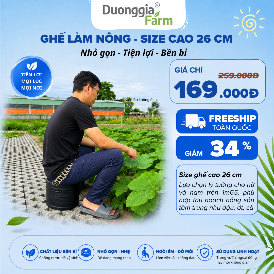 Ghế Làm nông