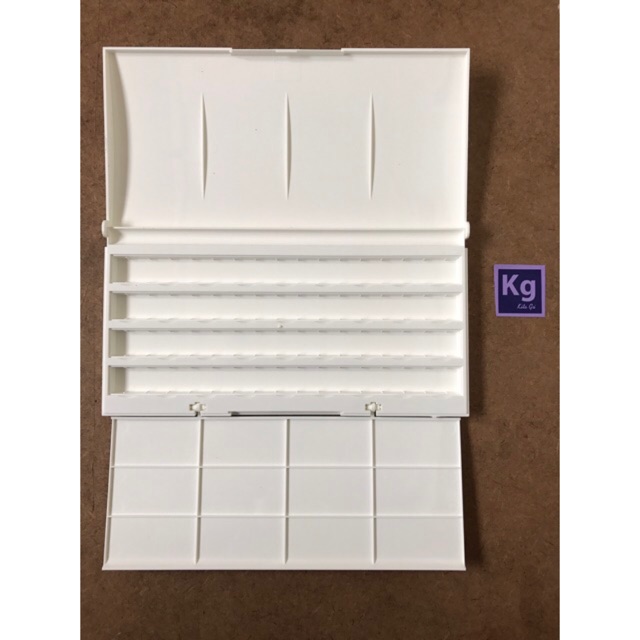 Hộp nhựa đựng màu kèm khay palette St. Pertersburg chính hãng JSC cùng hãng sản xuất Whitenights