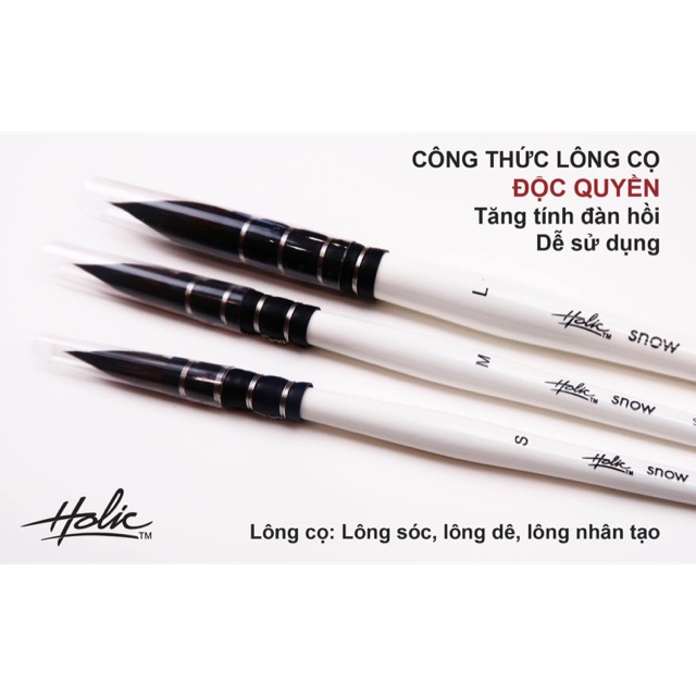 Cọ Mop vẽ màu nước cao cấp SNOW Holic