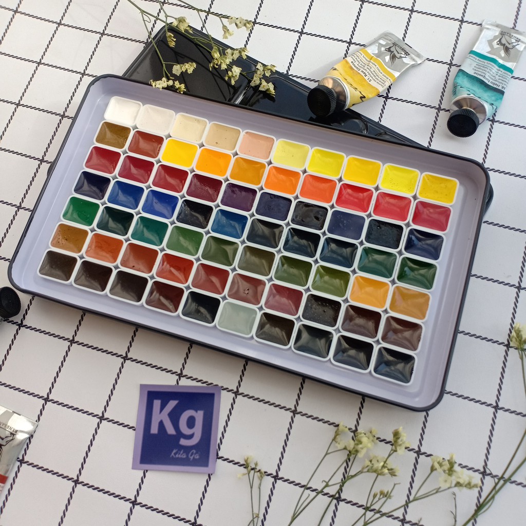 Pocket Màu nước Renesans Ba Lan Intense 70 mã màu