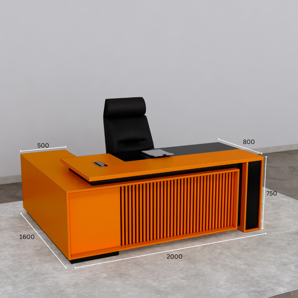 Bàn giám đốc cao cấp nhập khẩu phủ melamin