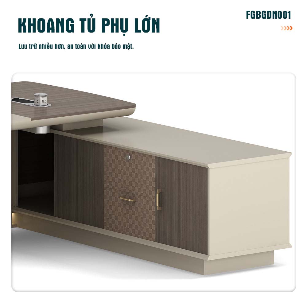 Bàn Giám Đốc Nhập Khẩu FGBGDN001