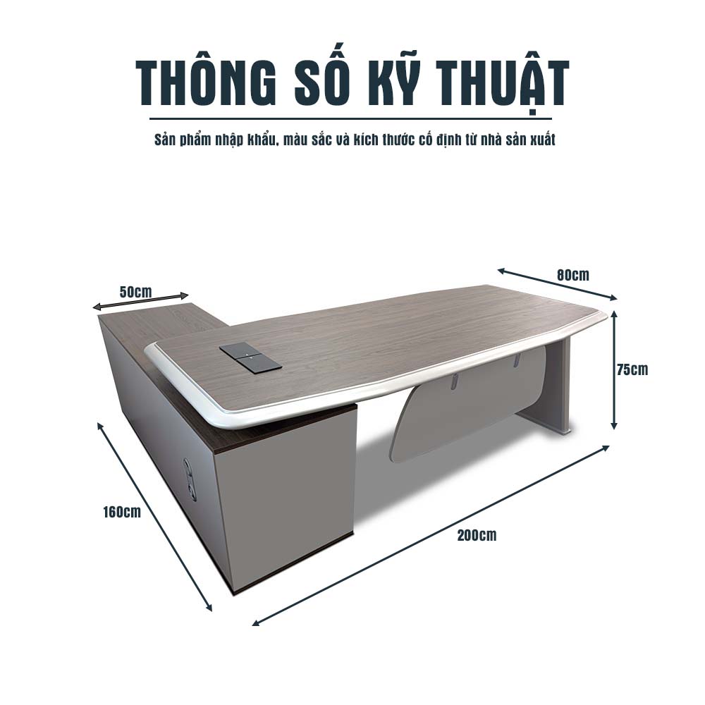 Bàn Giám Đốc Nhập Khẩu FGBGDN002