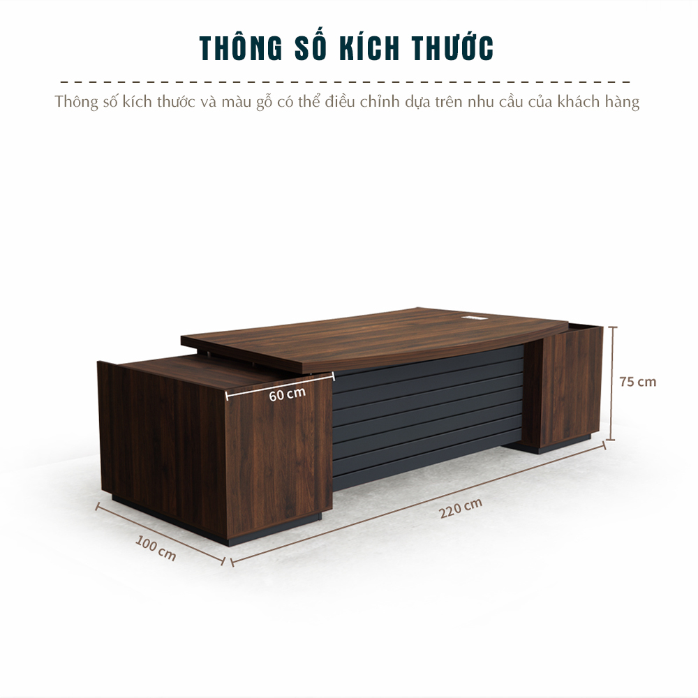 Bàn Giám Đốc Cao Cấp Fergus FGBGD092