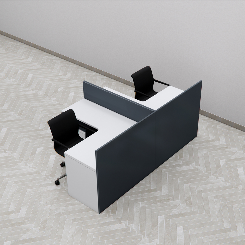 Cụm bàn làm việc lắp ghép Fergus