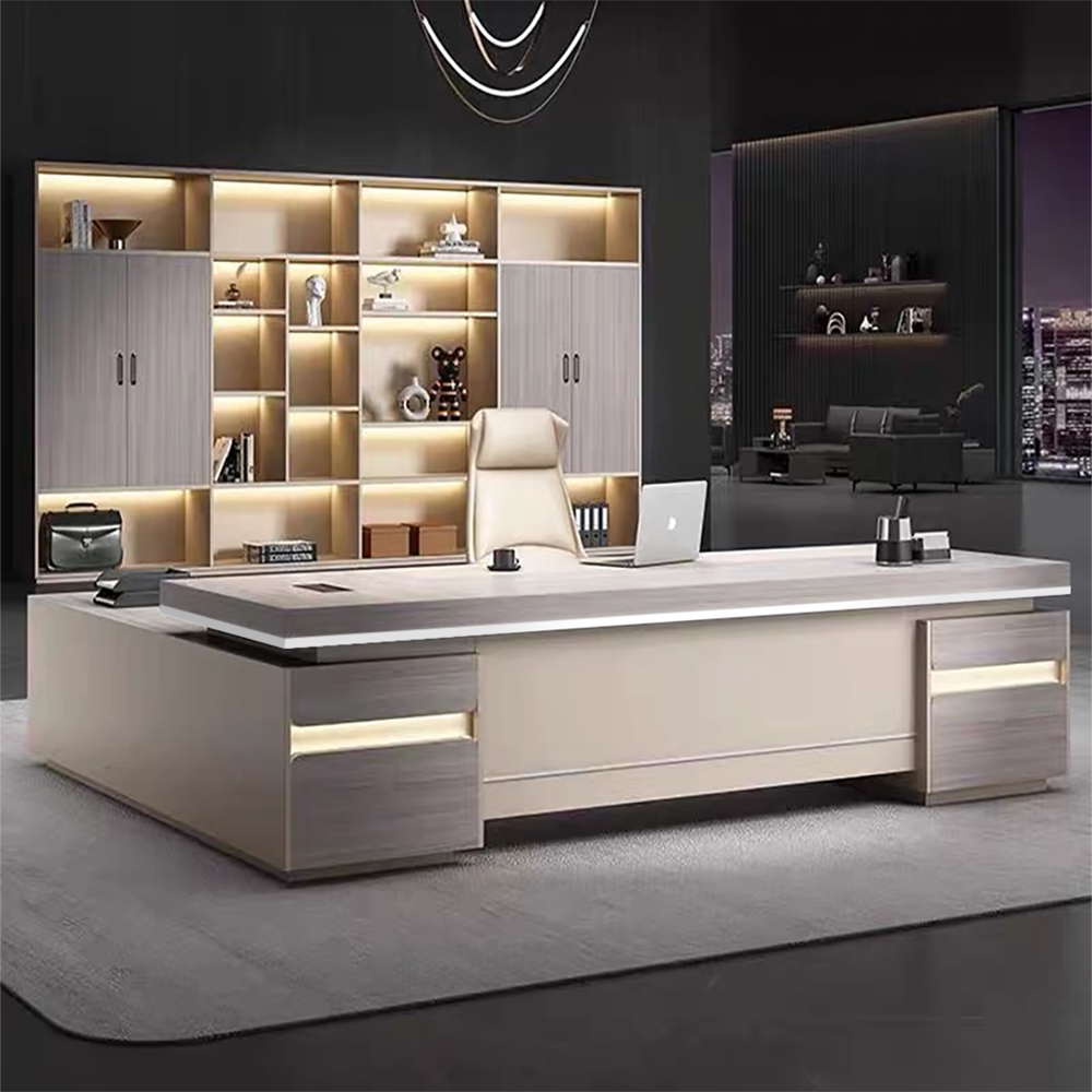 Mẫu Bàn giám đốc hiện đại cao cấp