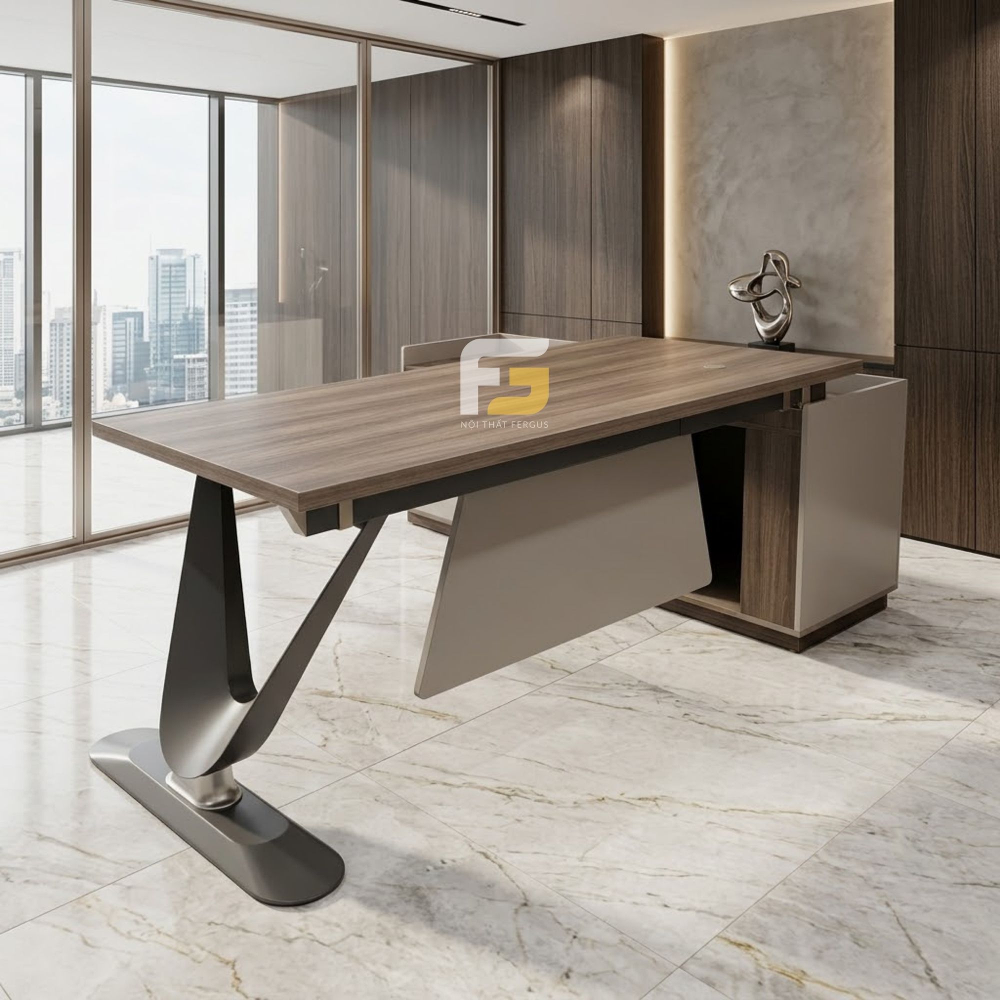 Bàn Giám Đốc Nhập Khẩu FGBGDN006